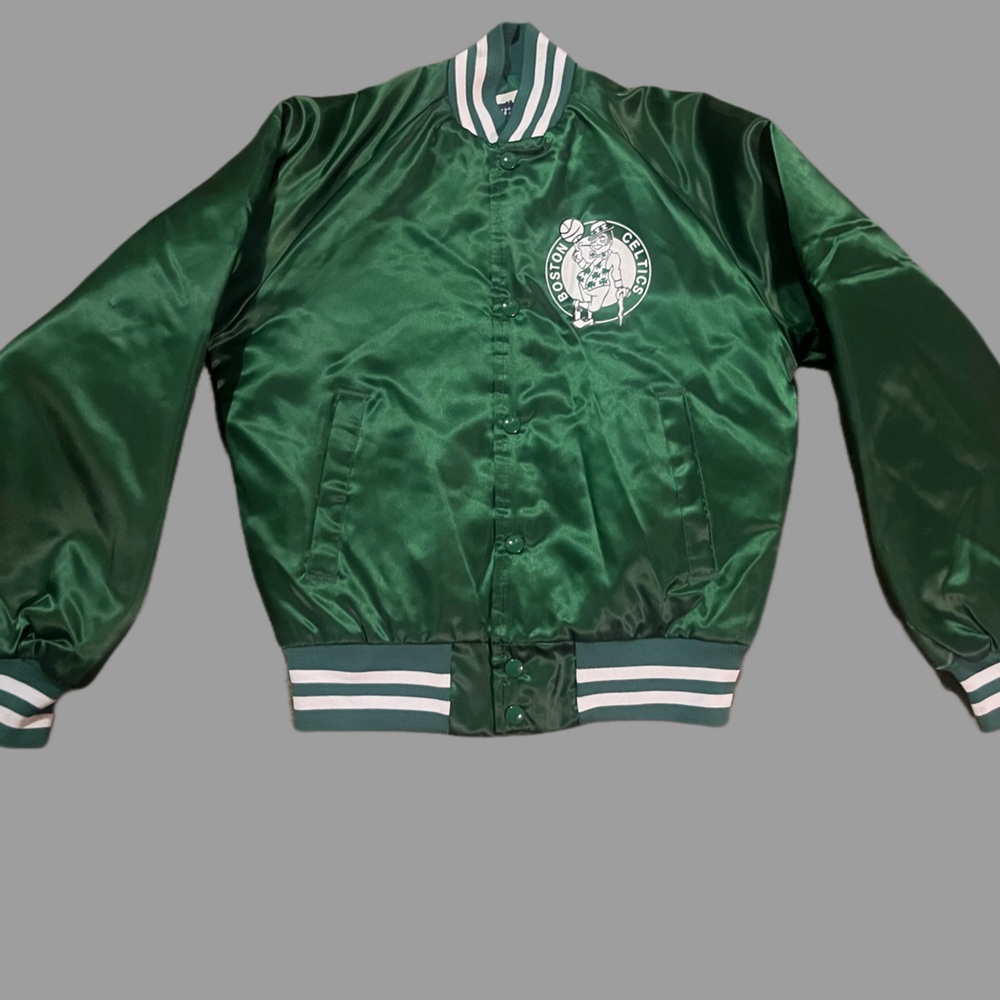 Boston Celtics Varsity Jacket New Unworn Retro Vintage